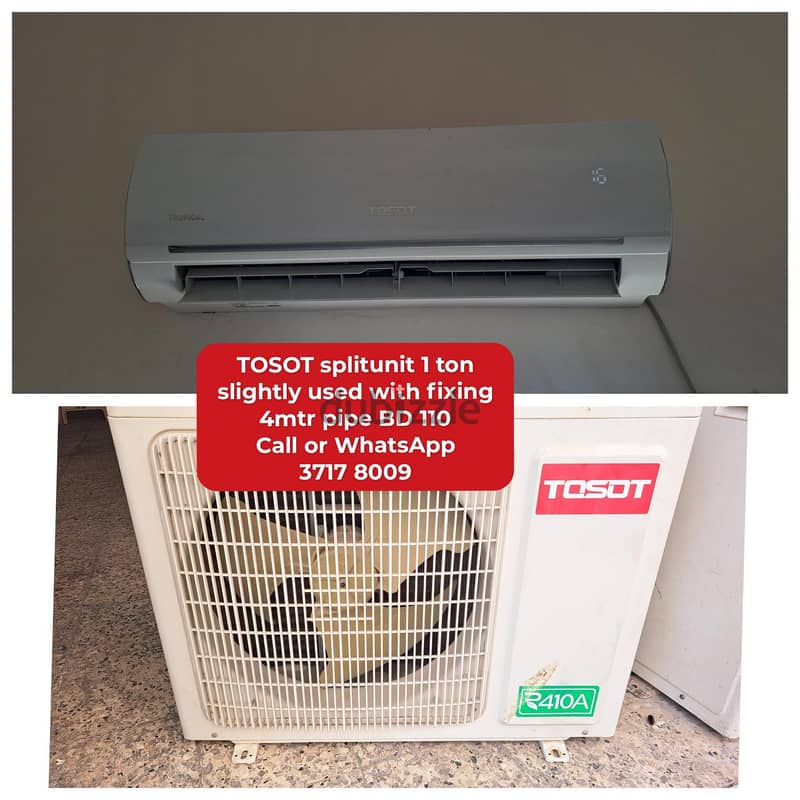Samsung inverter fridge and Acs for sale with delivery and fixing 12