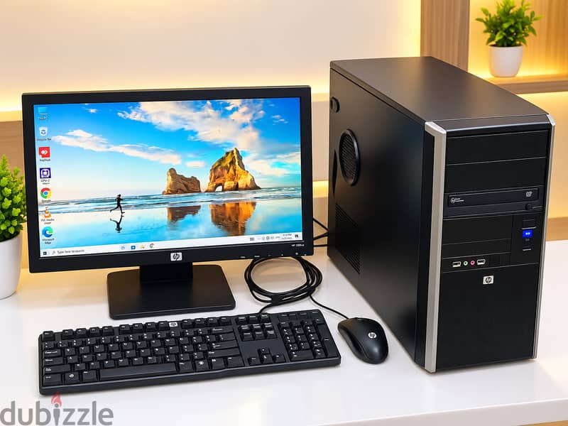 Intel Core i5 4GB/320GB HDD 19’’ Inch Monitor Computer set 30 BD Only 1