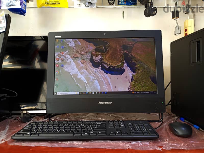 Best Offer LENOVO All In One Core i7 Computer Set 22" FHD Monitor 2