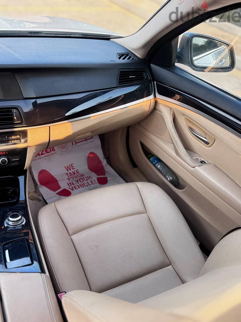 BMW 520 2013 Excellent condition - Bahrain Agency 5