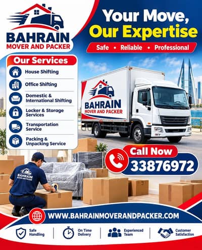 Packers and Movers Bahrain We are Professionals in Move & pack Bahrain