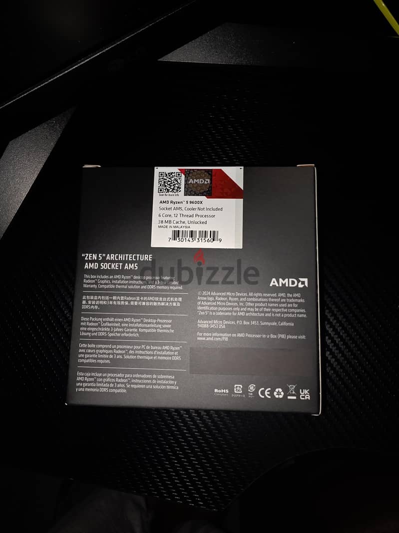 ryzen 5 9600x new sealed 1