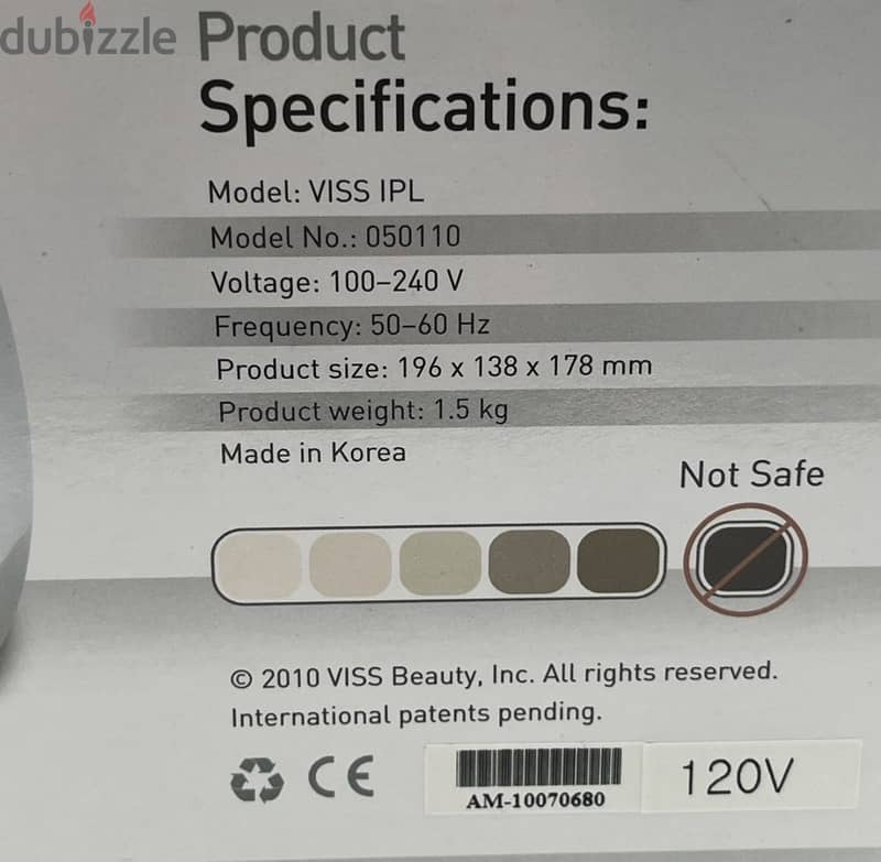 Hair removal in good condition 1