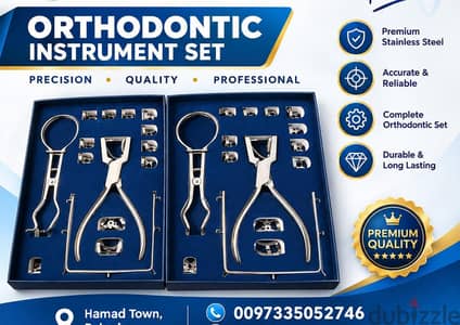 Rubber dam clamps kit