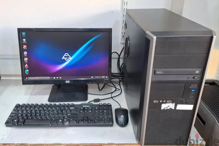 Best Offer Intel Core i5 Computer with HP Wide Monitor 4GB RAM + 250GB 2
