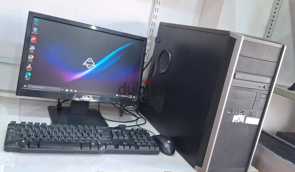 Best Offer Intel Core i5 Computer with HP Wide Monitor 4GB RAM + 250GB 3