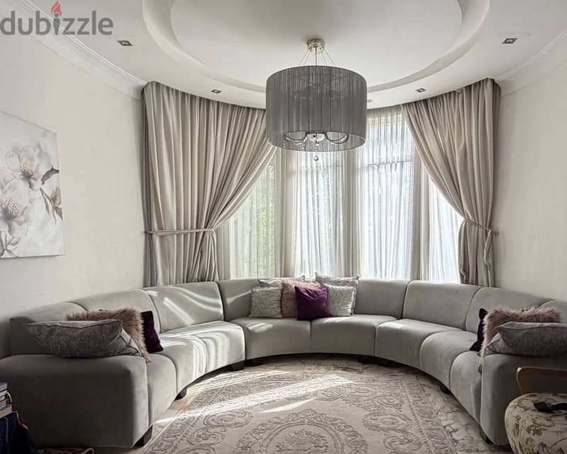 U shaped sofa 1