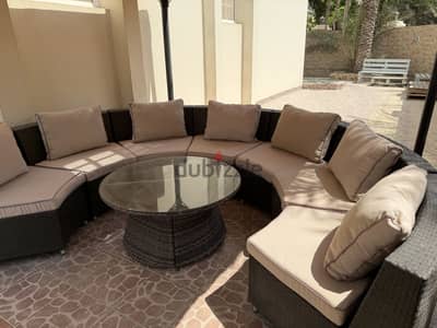 Outdoor furniture in excellent condition 165 BHD