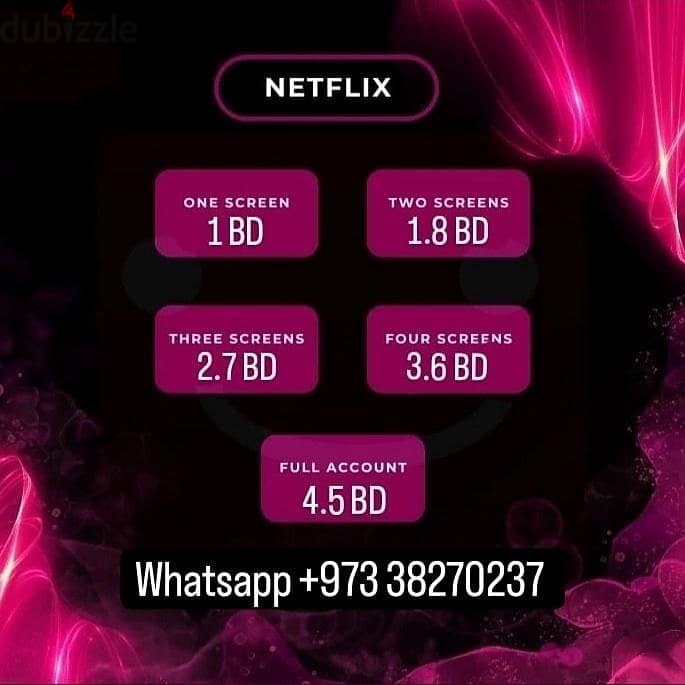 Netflix + Prime video 2 bd both Account subscriptionsss 1 MONTH 4K HD 1