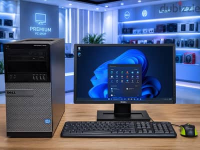 DELL CORE i7 COMPUTER SET 16GB RAM 256GB SSD 19" HD Monitor -36841488