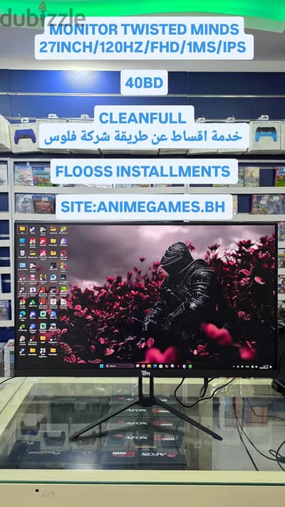 MONITOR TWISTED MINDS 27INCH/120HZ/FHD