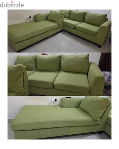 Sofa 3+1 L type neat and clean  for sell