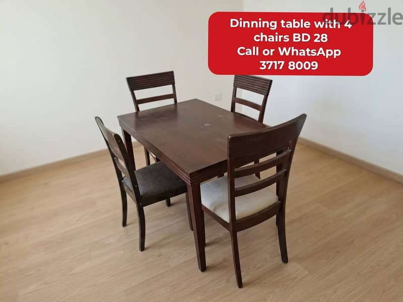 Different type furniture in good condition for sale with delivery 4