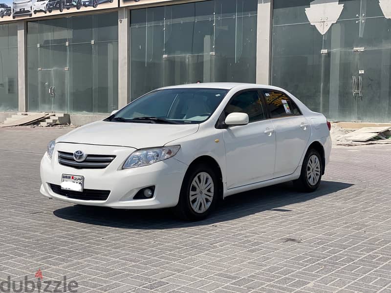 Toyota Corolla XLI 2008 White 1