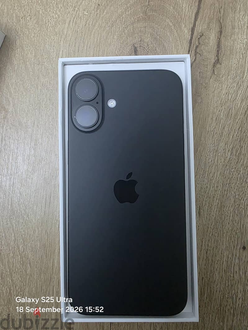 iPhone 16 Plus, 512GB 100% Battery Health with box and charger 1