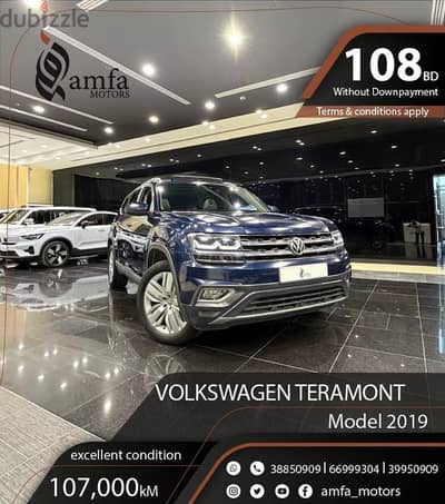 Volkswagen Teramont Model 2019