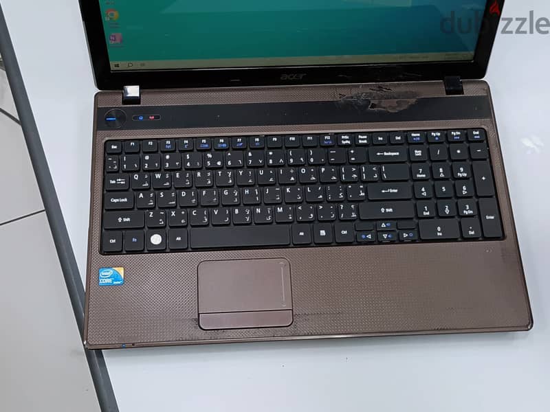 Acer Aspire Intel Core i3-M380 8GB/320GB HDD AMD Graphics 15.6 Display 2