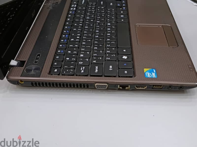 Acer Aspire Intel Core i3-M380 8GB/320GB HDD AMD Graphics 15.6 Display 3