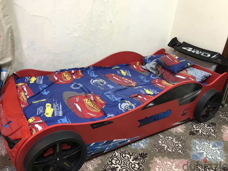 Sports car boys bed 1