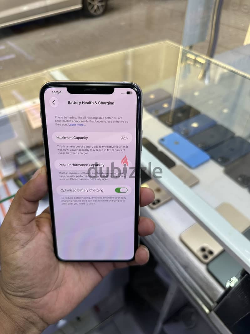 iPhone 11 Pro Max battery 92 1