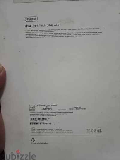 IPAD PRO M4 CHIP 11 iNCHES - 256 GB