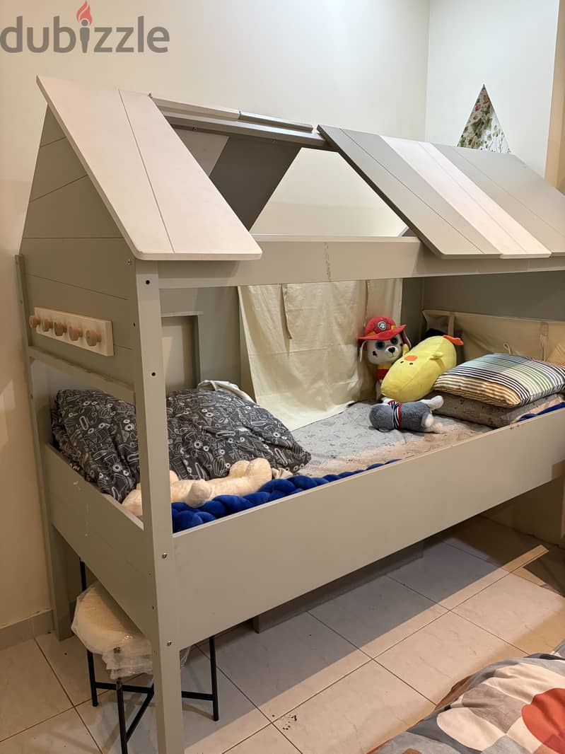 treehouse bed for kids 1