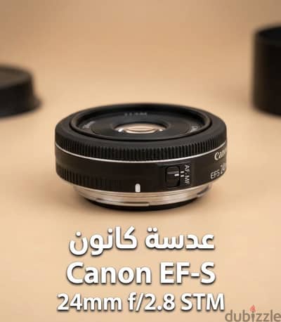 Canon EF-S 24mm f/2.8 STM "Pancake" Lens