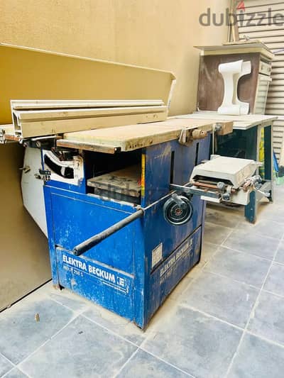 GERMAN BRAND WOOD PLANER/CUTTING MACHINE