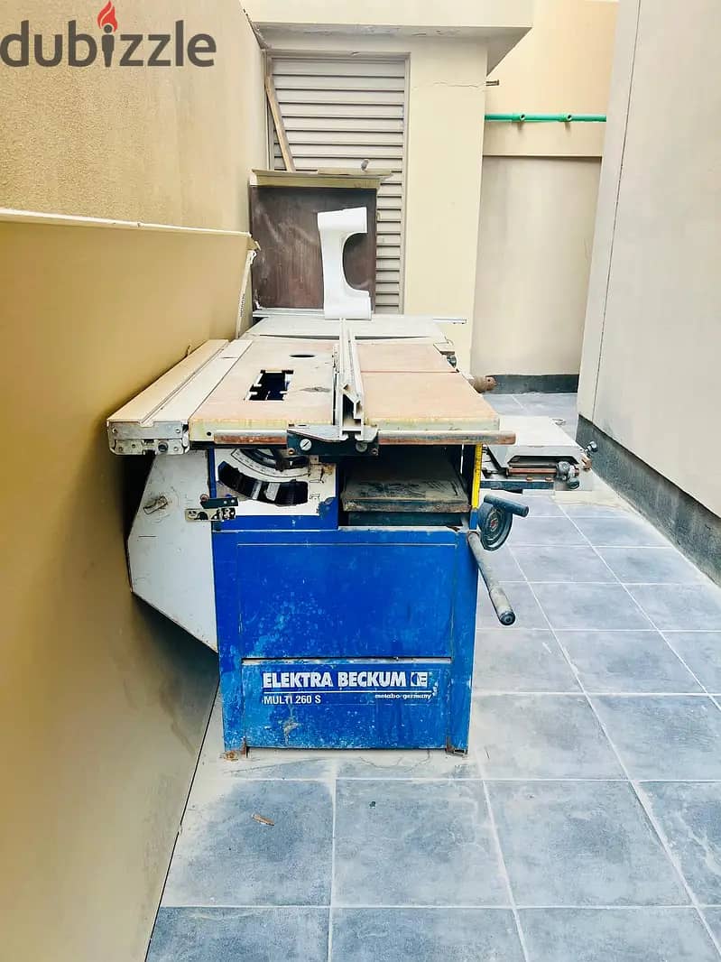 GERMAN BRAND WOOD PLANER/CUTTING MACHINE 3