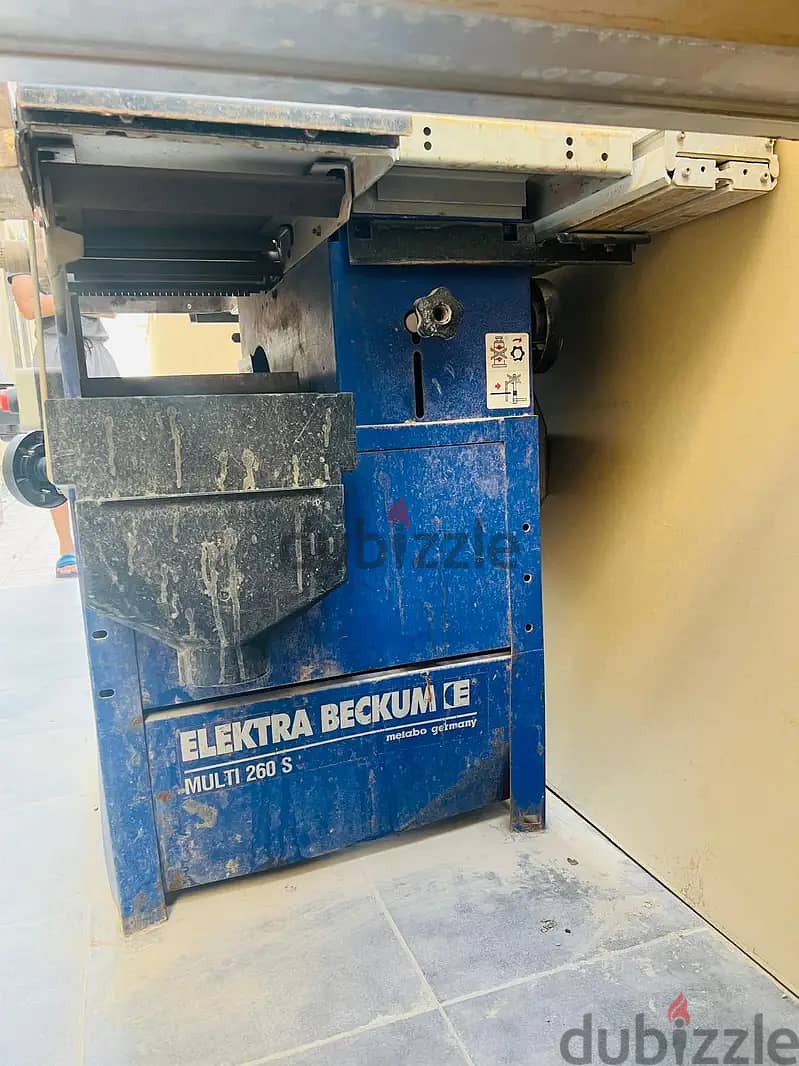 GERMAN BRAND WOOD PLANER/CUTTING MACHINE 4