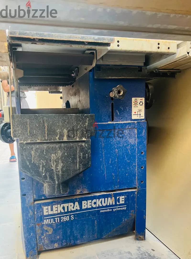 GERMAN BRAND WOOD PLANER/CUTTING MACHINE 5