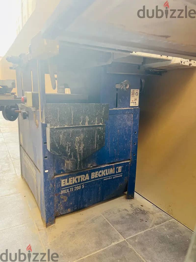 GERMAN BRAND WOOD PLANER/CUTTING MACHINE 6