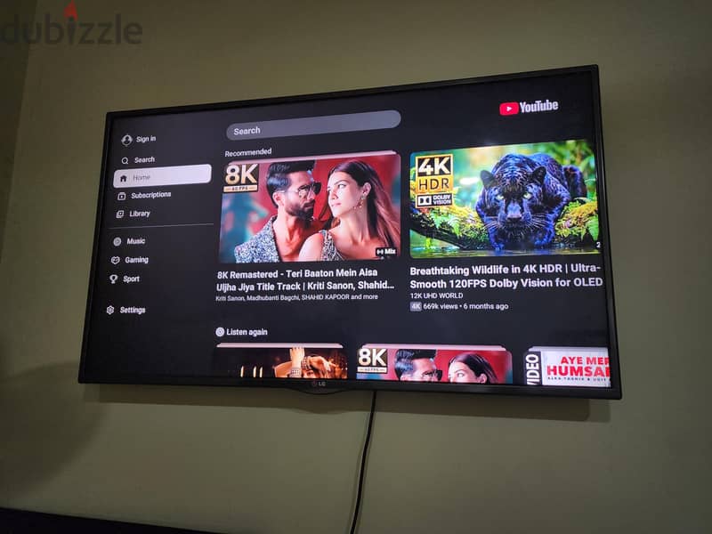 LG LED 3D smart 47 inch TV for sale 3
