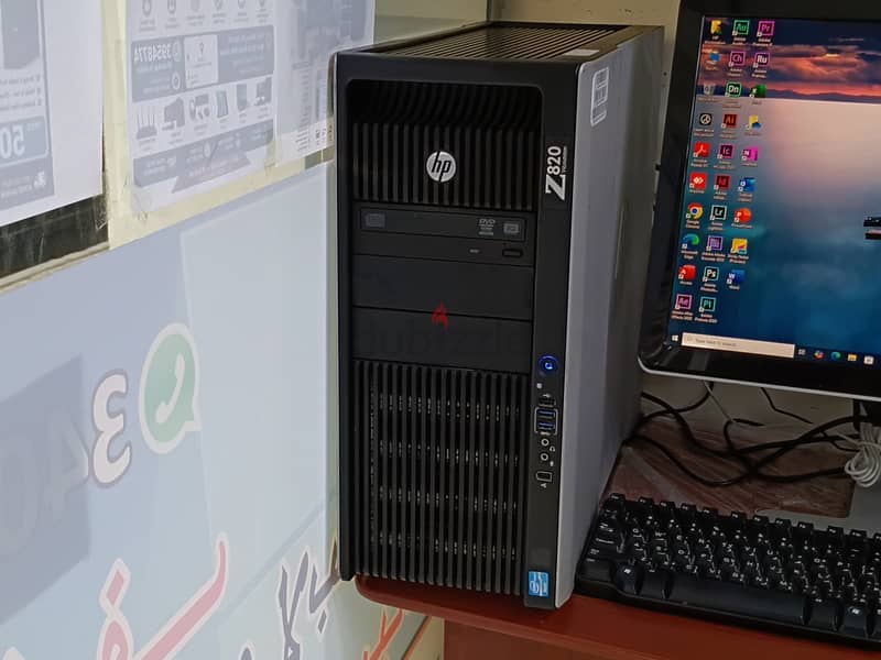 Z820 2x Xeon Processor RAM 128GB/2.5TB SSD/HDD 22’’ Monitor FHD 2