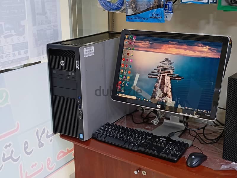 Z820 2x Xeon Processor RAM 128GB/2.5TB SSD/HDD 22’’ Monitor FHD 8