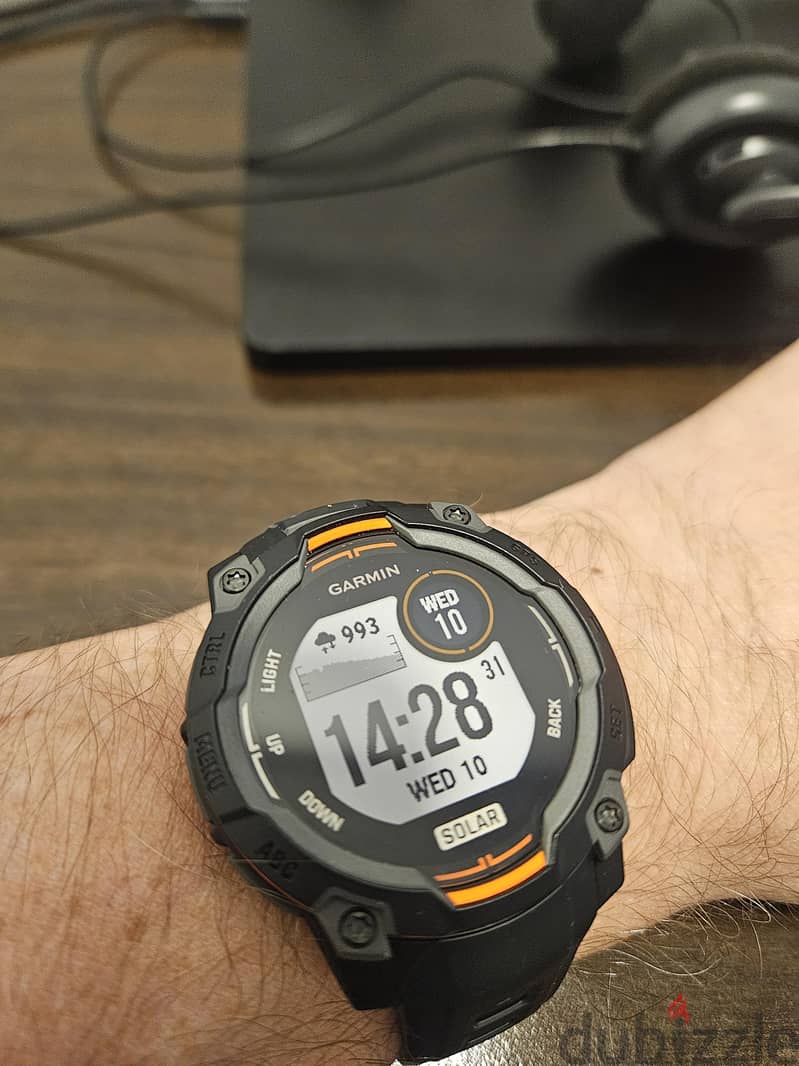 Garmin Instinct 3 solar smart watch 1