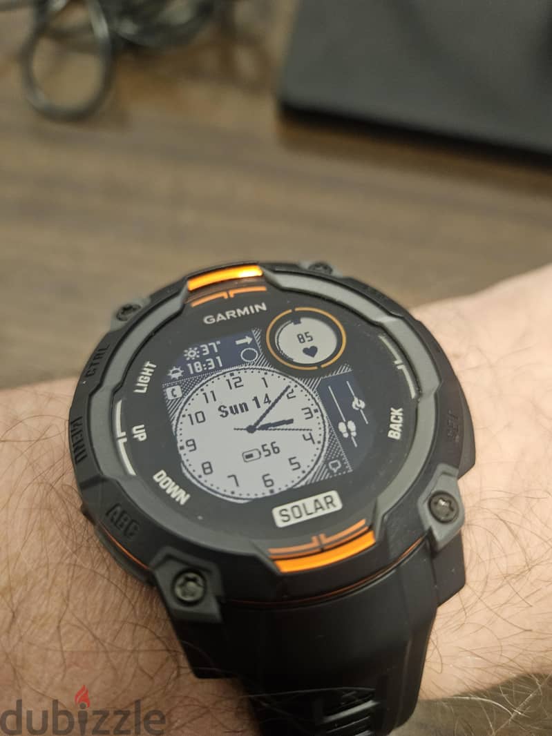 Garmin Instinct 3 solar smart watch 4