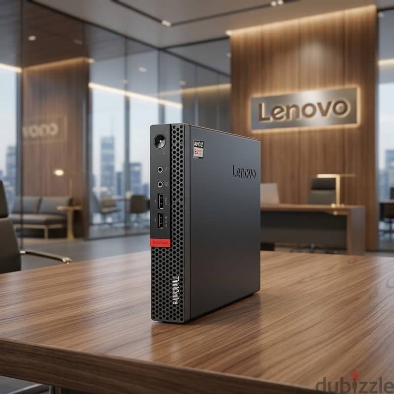 Lenovo Tiny Mini PC AMD 7th Gen RAM 8GB SSD 256GB M. 2 AMD Graphics Bui 3