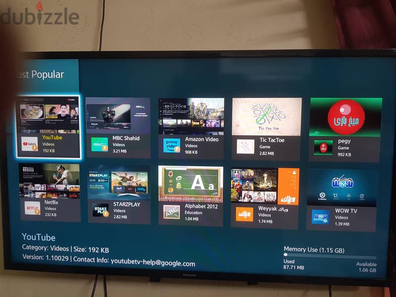 SAMSUNG 40"SMART LED 2