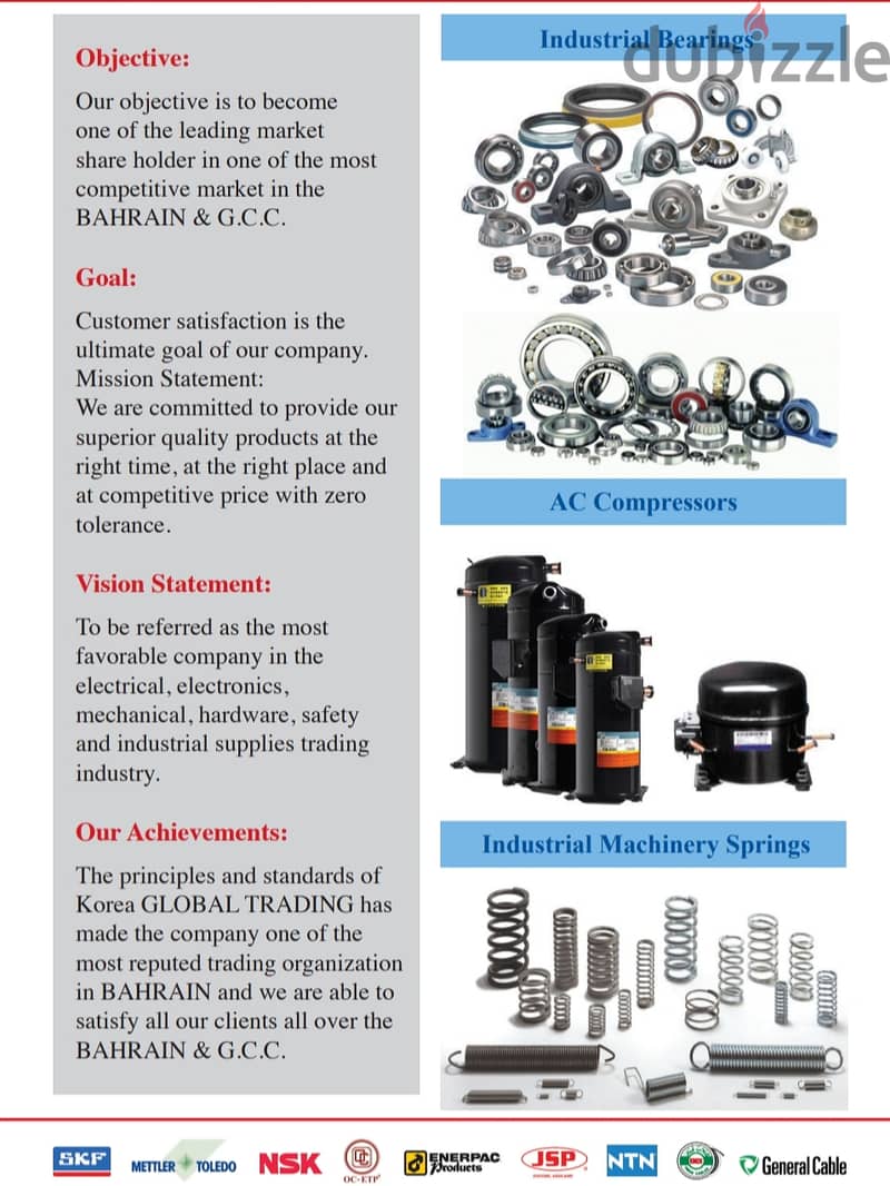 Sales industrial brand new trading items. Contact Whats app: 35317080 2