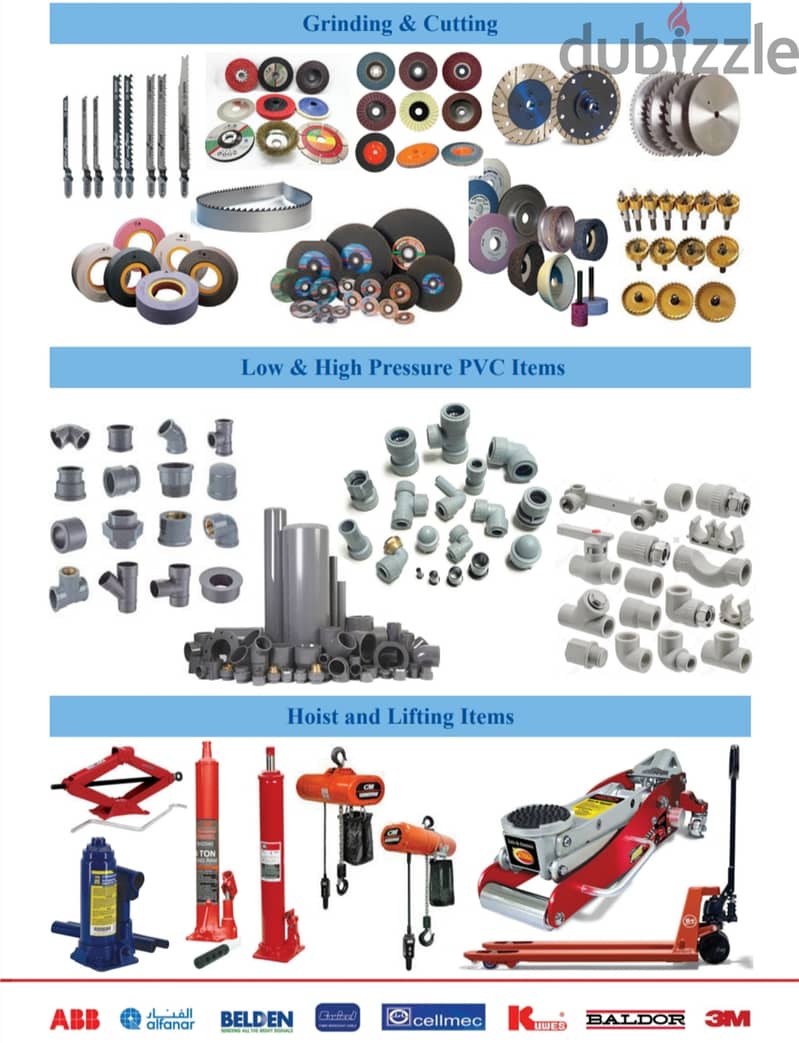 Sales industrial brand new trading items. Contact Whats app: 35317080 3