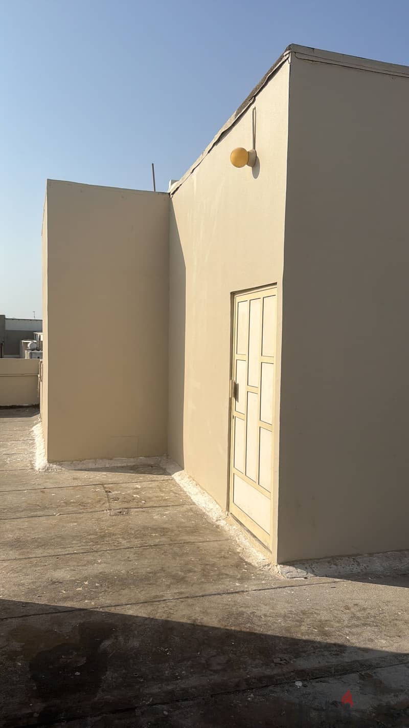Room hall and kitchen with toilet in building roof with ewa 7