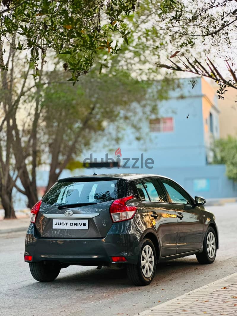 TOYOTA YARIS HATCHBACK 2015 MODEL WELL MAINTAINED USED CAR 1