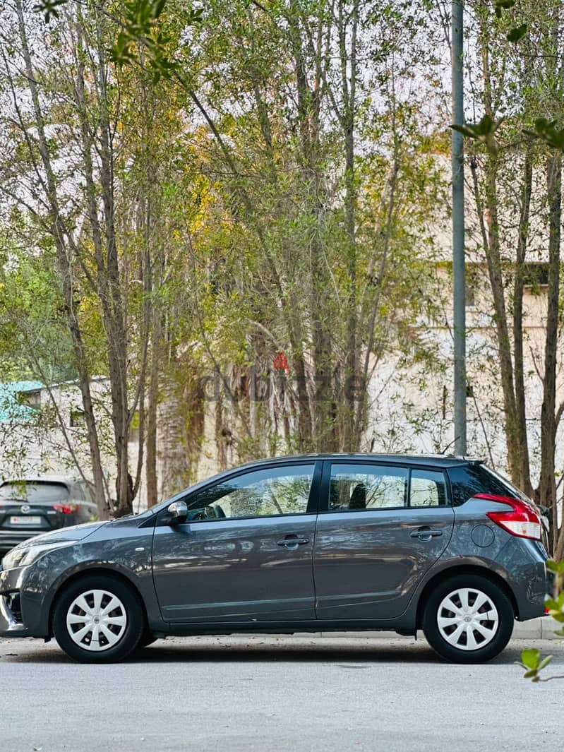TOYOTA YARIS HATCHBACK 2015 MODEL WELL MAINTAINED USED CAR 2