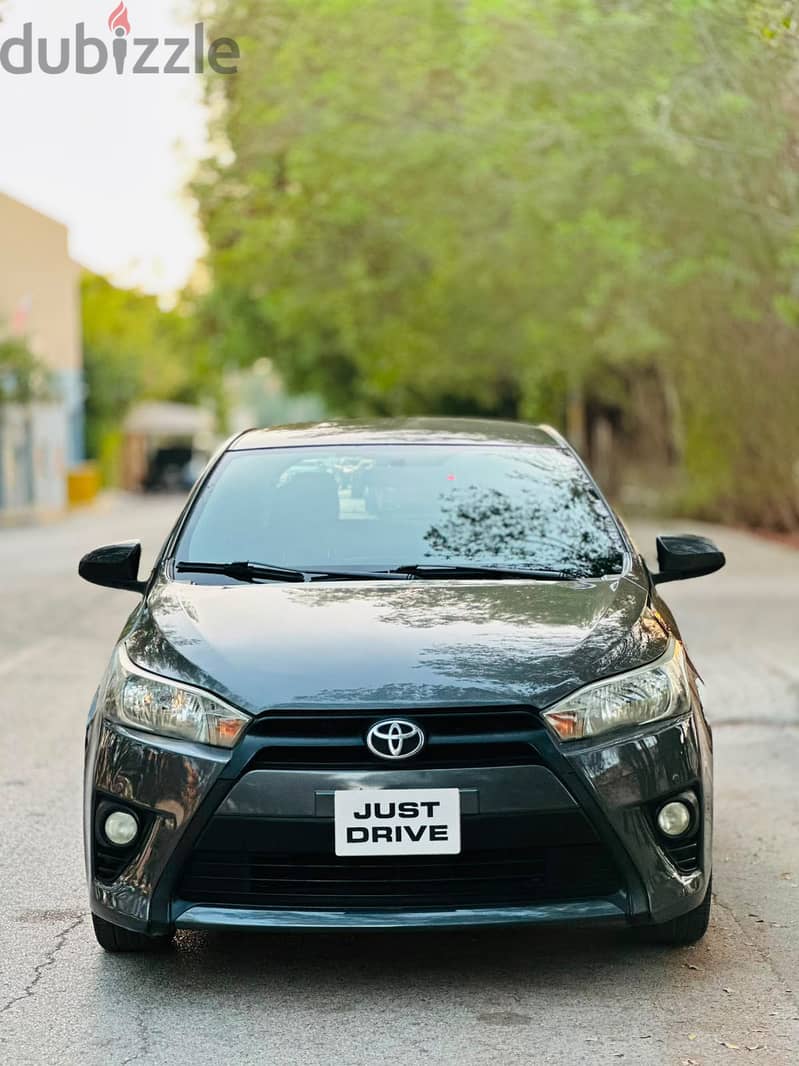TOYOTA YARIS HATCHBACK 2015 MODEL WELL MAINTAINED USED CAR 3