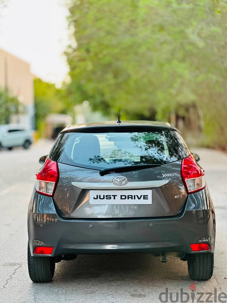 TOYOTA YARIS HATCHBACK 2015 MODEL WELL MAINTAINED USED CAR 4