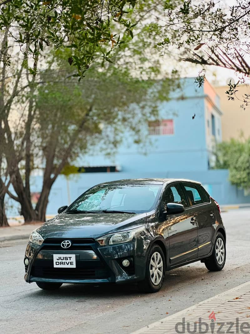 TOYOTA YARIS HATCHBACK 2015 MODEL WELL MAINTAINED USED CAR 5
