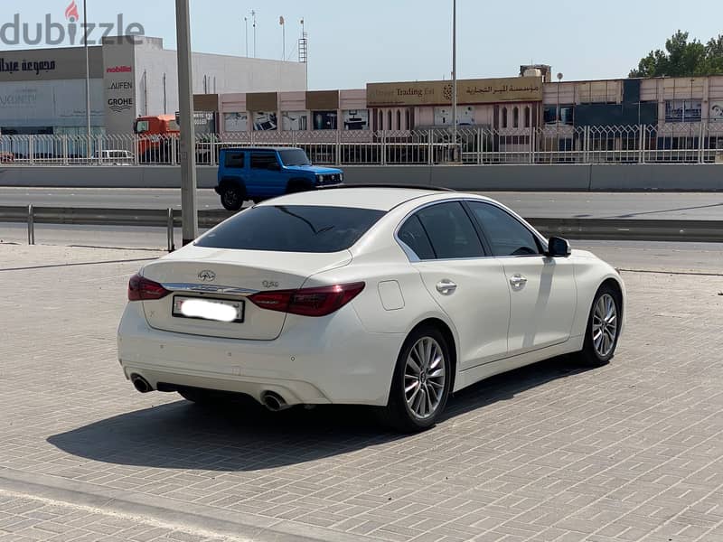 Infiniti Q50 2023 White 7