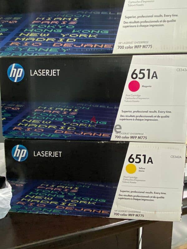 Original HP 651A Toner Cartridges for Sale 2