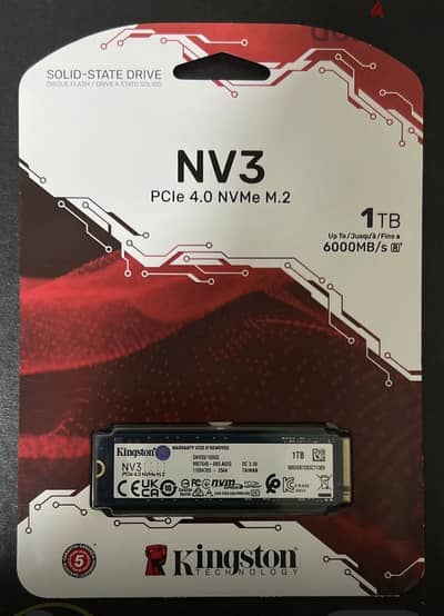 Kingston 1tb m. 2 nvme 2280 ssd hard disk